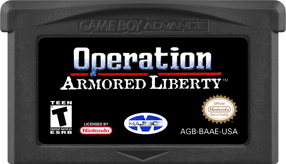 Operation Armored Liberty cartridge